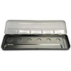 Coffret en métal (vide) pour couleurs nacréees FINETEC