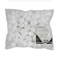 Paquet de 100 œufs en polystyrène, blanc