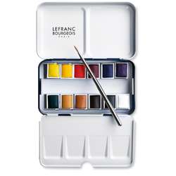 LEFRANC & BOURGEOIS Fine Watercolor-Sets, feine Aquarellfarben