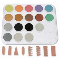 Set de 17 PanPastel™ métalliques, nacrés et médium