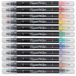 Speedball® ELEGANT WRITER® Dual-Tip Kalligrafiemarker 12er-Set, farbig