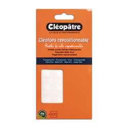 Pastilles de colle repositionnables CLÉOPÂTRE Cléotops