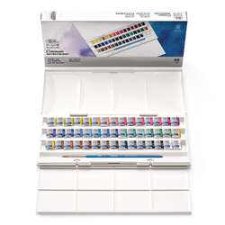 Boite Aquarelle Fine 12 1/2 GODET POCKET PLUS COTMAN - WINSOR & NEWTON