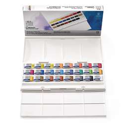 Coffret atelier Cotman Winsor & Newton ( 24 grands godets 1/1 )