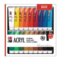 Marabu Acrylfarben Basic Sets