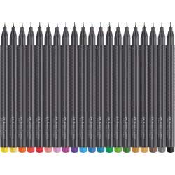 FABER-CASTELL Grip Fineliner, 0.4, 20er-Set