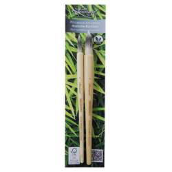 Lot de 2 pinceaux bambou Aquarellys 701RO Léonard