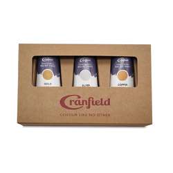 Cranfield Traditional Buchdruckfarben Metallic-Set
