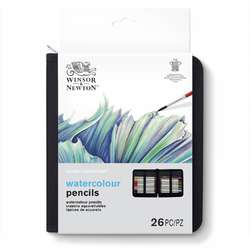 WINSOR & NEWTON™ Studio Collection™ Aquarellstifte-Set, 26-teilig