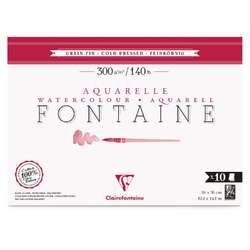 Clairefontaine Aquarellpapier FONTAINE Feinkorn