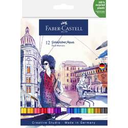 FABER-CASTELL Goldfaber Aqua Dual Marker 12er-Set