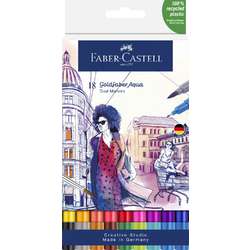 FABER-CASTELL Goldfaber Aqua Dual Marker 18er-Set