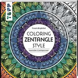 Coloring Zentangle-Style - Ausmalbuch