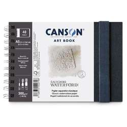 CANSON® Saunders Waterford® ART BOOK, Spiral-Skizzenbuch
