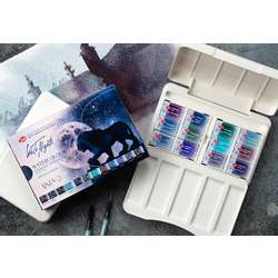 Set d´aquarelles granuleuses pour artiste WHITE NIGHTS™