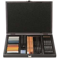 Coffret en bois Esquisse 31 pièces Lyra Rembrandt
