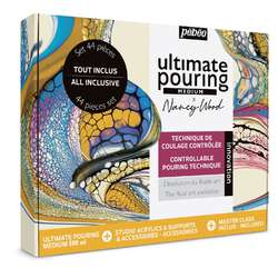 pébéo Ultimate Pouring Medium „Nancy Wood“-Set