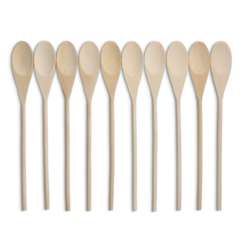 Cuillère en bois, ovale, 30 cm