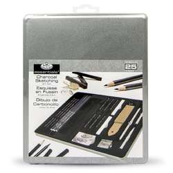 Royal & Langnickel Standard Tin - Charcoal Drawing Set Kohle-Zeichenset