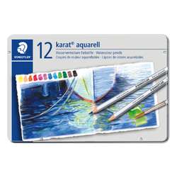 STAEDTLER® karat® Aquarell Aquarellstifte im Metalletui