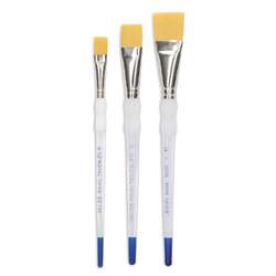 Royal & Langnickel Soft-Grip Gold-Taklon Pinsel, flach, Serie SG700