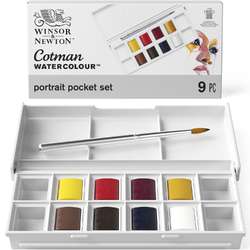 Sets aquarelles WINSOR & NEWTON™ Cotman™, 8 demi-godets
