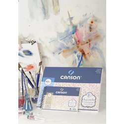 Carnet de 20 papiers aquarelle Art Book Saunders Waterford 'Canson