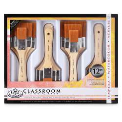 Royal & Langnickel Gold-Taklon Spalter, 12er-Set