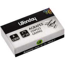 Boîte de 1000 agrafes Wonday