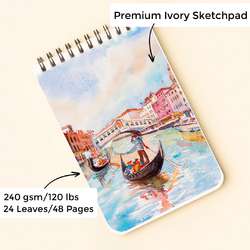 Viviva Nachfüll-SKETCHPADS für das Colorsheets Reise-Aquarellset