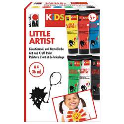 Set de peintures d´art et de bricolage Marabu KiDS LITTLE ARTIST