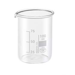 Verre gradué en verre GLOREX