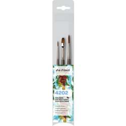 da Vinci COLINEO Gouache-Malpinsel 3er-Set, Serie 4202