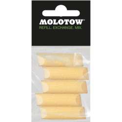 MOLOTOW™ High-Flow Chisel Keilspitzen, 4-8 mm, 5er-Set