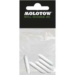 Lot de 5 pointes biseautée calligraphie Molotow