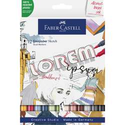 FABER-CASTELL Goldfaber Sketch Marker Sets