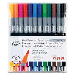 Royal & Langnickel® Dual-Tip Marker-Sets