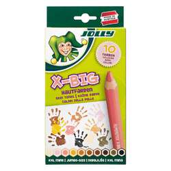 Set de crayons couleurs peau JOLLY X-BIG