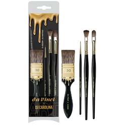 Set de pinceaux huile édition da Vinci ISI CAROLINA