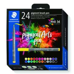 STAEDTLER® pigment arts pen brush 371, 24er-Set