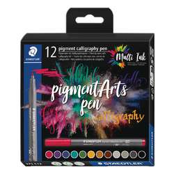 STAEDTLER® pigment arts pen calligraphy 375, 12er-Set