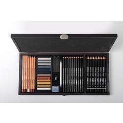 Coffret bois Esquisse 47 pièces Lyra Rembrandt