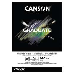 CANSON® Graduate Mixed Media Black Block