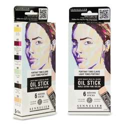Set de 6 mini Oil Stick Sennelier