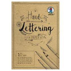 Bloc hand lettering papier peau d'éléphant URSUS®