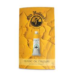 Nuancier peint à la main Old Holland