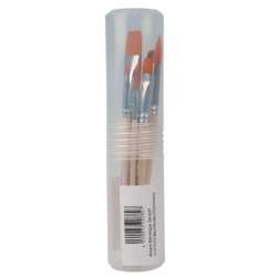 lineo Schulmalpinsel-Set Nr. 610 Synthetik