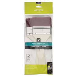 Lot de 2 spalters fibres polyamide brun Pébéo