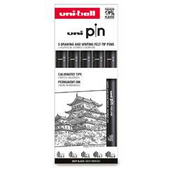 uni-ball pin Fineliner 5er Set