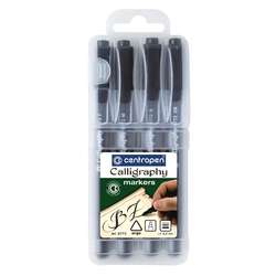 KOH-I-NOOR Centropen Kalligraphie-Marker, 4er-Set